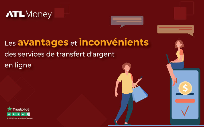 transfert d'argent en ligne : les avantages et inconvénients