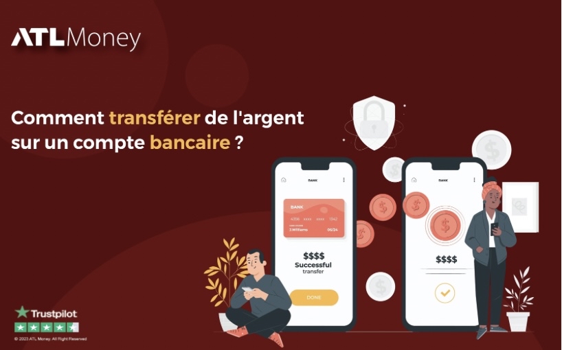 transfert d'argent sur compte bancaire