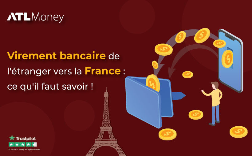 VIREMENT BANCAIRE VERS LA FRANCE