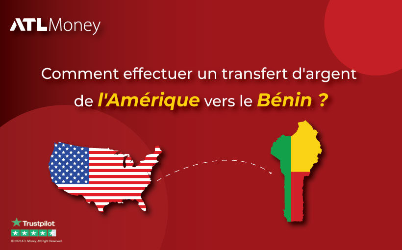 transfert d'argent amérique bénin