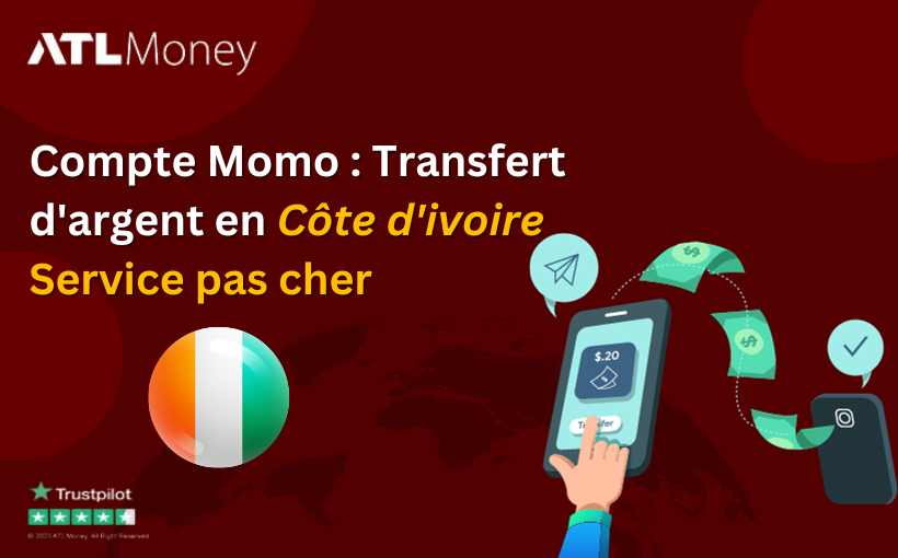 Transfert d'argent en côte d'ivoire service pas cher