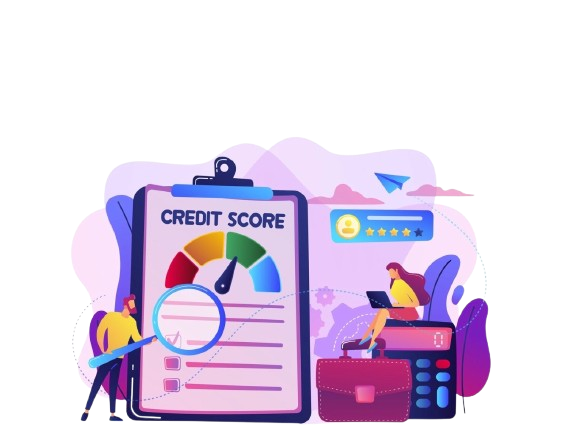 Credit score illustration.
