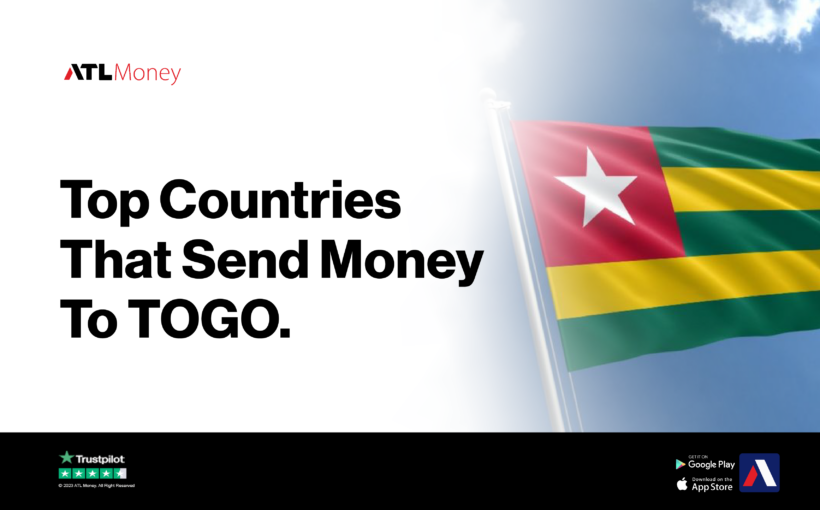 Banner image for top countries that send money to TOGO