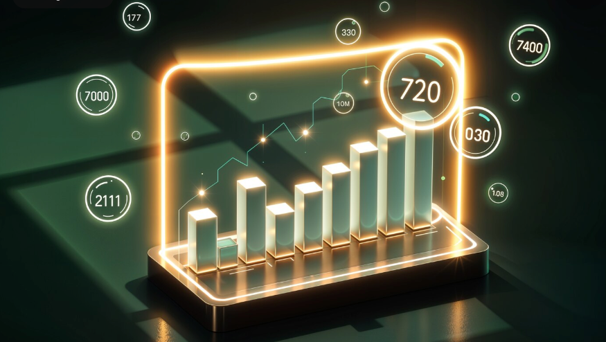 Depiction of exchange rates & monitoring investments.